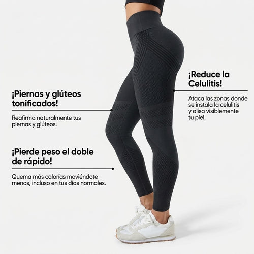 Leggings 3D VivaCuerpo™: piernas y glúteos tonificados